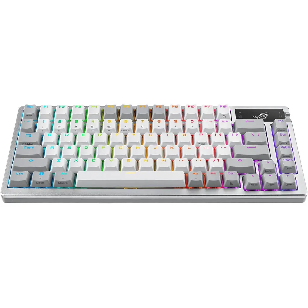 Клавіатура ASUS ROG Azoth Switch NX Red ENG RGB Wireless White (90MP031A-BKUA11) - фото 3