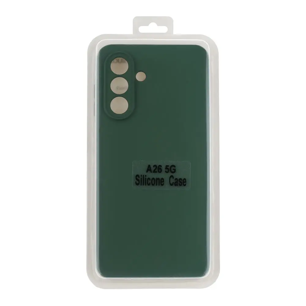 Чохол Silicone Cover з рамкою камери A Samsung Galaxy A26 5G Dark Green (36974_3609709) - фото 2