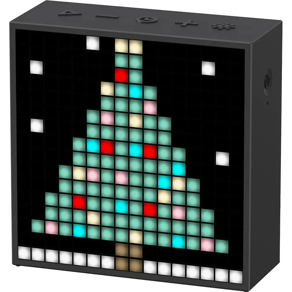 Портативна акустика Divoom Timebox-Evo Pixel Art Black (840500101766) [161505] - фото 6