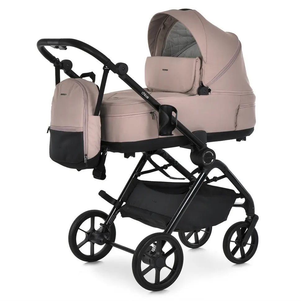 Універсальна коляска 2 в 1 CHLOE ME 1191-1 Nougat Beige - фото 6