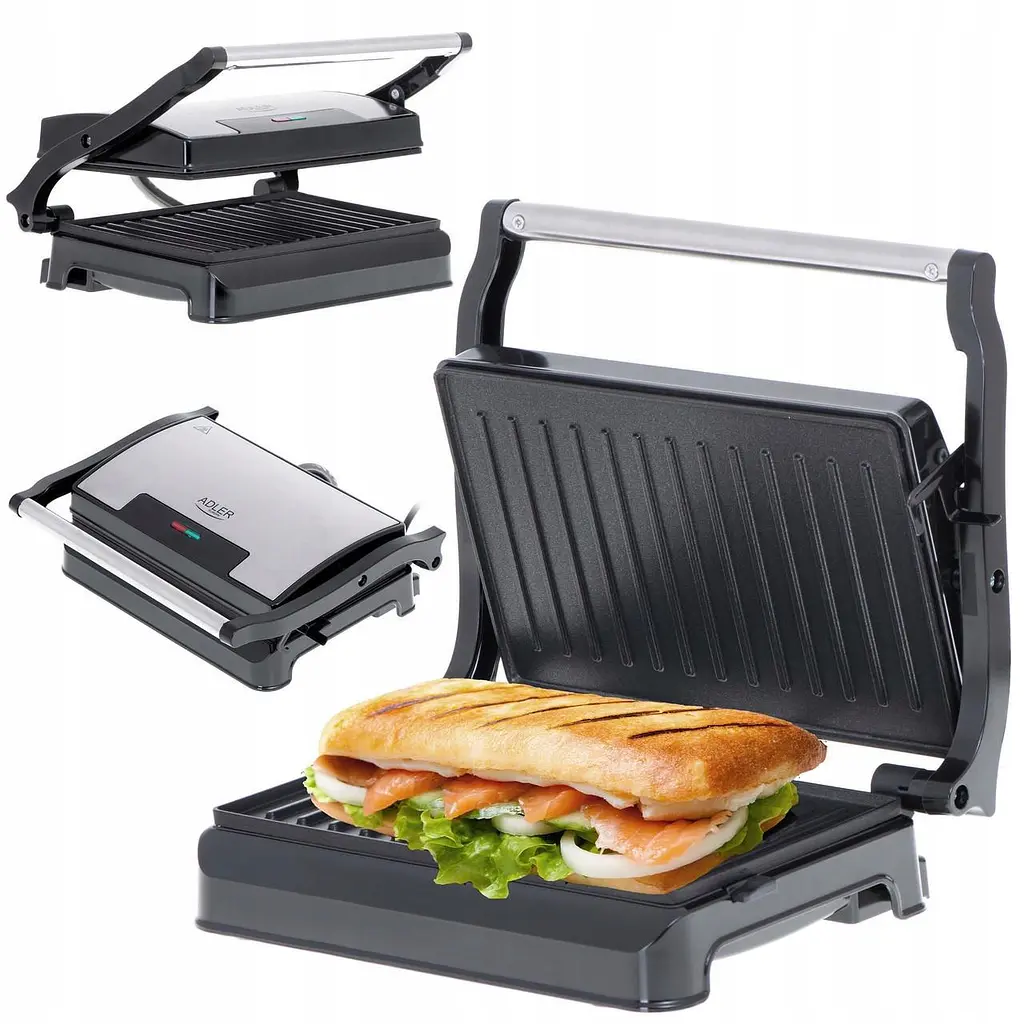 Электрогриль Adler AD 3052 1200 Вт - фото 3