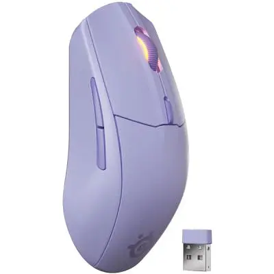 Комп'ютерна мишка SteelSeries Rival 3 Gen 2 Wireless Lavender (62525) - фото 5