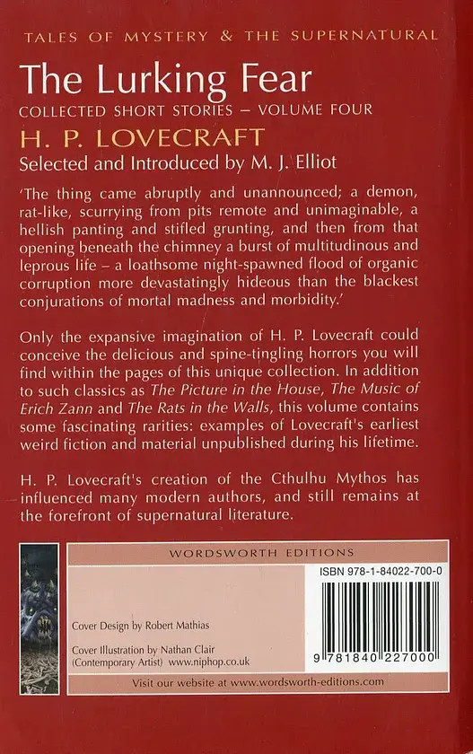 The Lurking Fear: Collected Short Stories. Volume 4 - фото 2