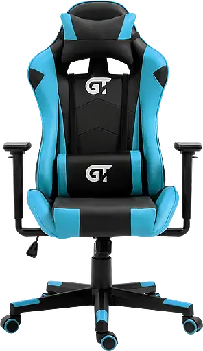 Геймерське дитяче крісло GT Racer чорне із синім (X-5934-B Kids Black/Blue) - фото 3