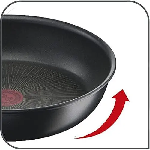 Сковорода большая Tefal Unlimited 32 см (G2550853), с шестислойным титановым антипригарным покрытием Titanium 6Х - фото 7