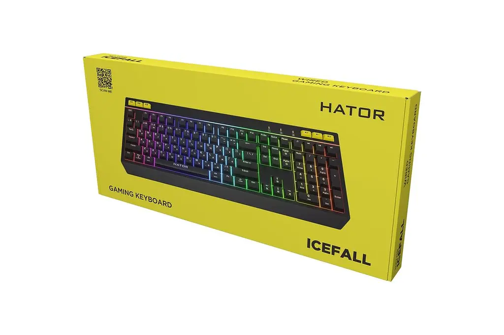 Клавіатура Hator Icefall Чорний (HTK402UA) - фото 6