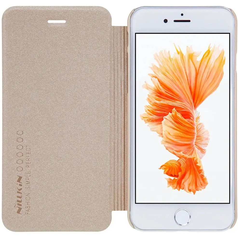 Чохол-книжка Nillkin Sparkle case iPhone 7 Plus Gold - фото 5