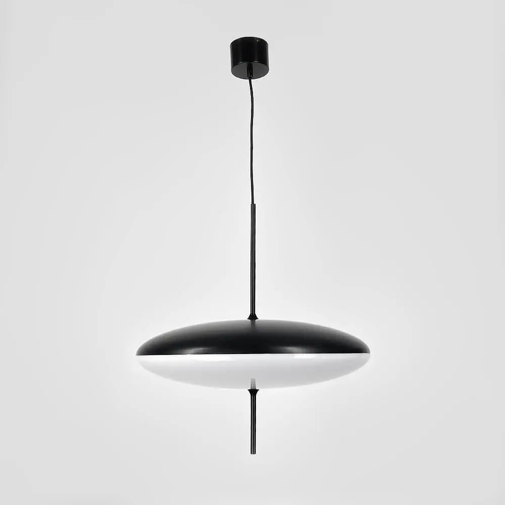 Современный подвесной светильник в элегантном черном цвете Ø 50 см | Line F | Арт. BM3-500 - фото 7