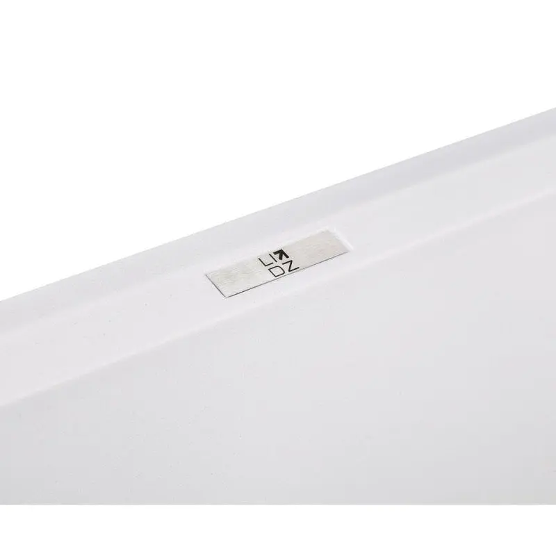 Кухонна мийка Lidz 790x495/230 WHI-01 (LIDZWHI01790495230), Білий - фото 8
