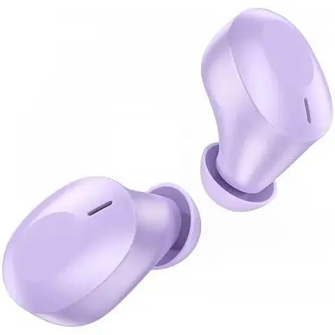 Наушники беспроводные Hoco EQ3 Samrt TWS с поддержкой Сири фиолетовые 6931474798589 - фото 4