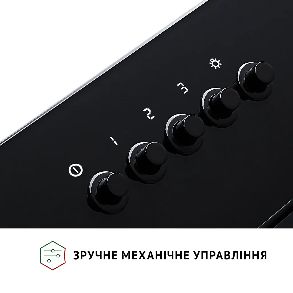 Витяжка декоративна похила PERFELLI DN 6142 BL LED - фото 5