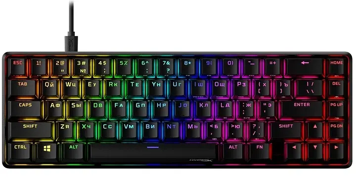 Клавіатура HyperX Alloy Origins 65 HX Червоний (4P5D6AX, 4P5D6AA)