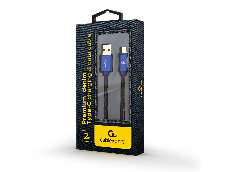 Кабель Cablexpert CC-USB2J-AMCM-2M-BL - фото 2