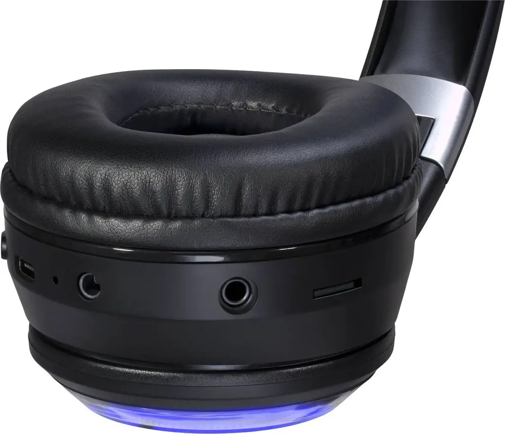 Гарнітура Defender FreeMotion B400 Bluetooth + 3.5 мм гнучкий мікрофонLEDBlack (63400) - фото 5