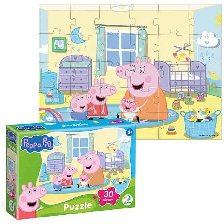 Пазли DODO 30ел. Peppa Pig. Кімната немовля