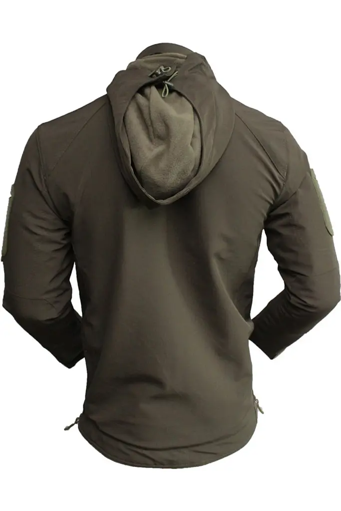 Куртка чоловіча тактична Combat Туреччина Софтшел Soft-Shell ЗСУ (ЗСУ) 8178 L оливкова - фото 2