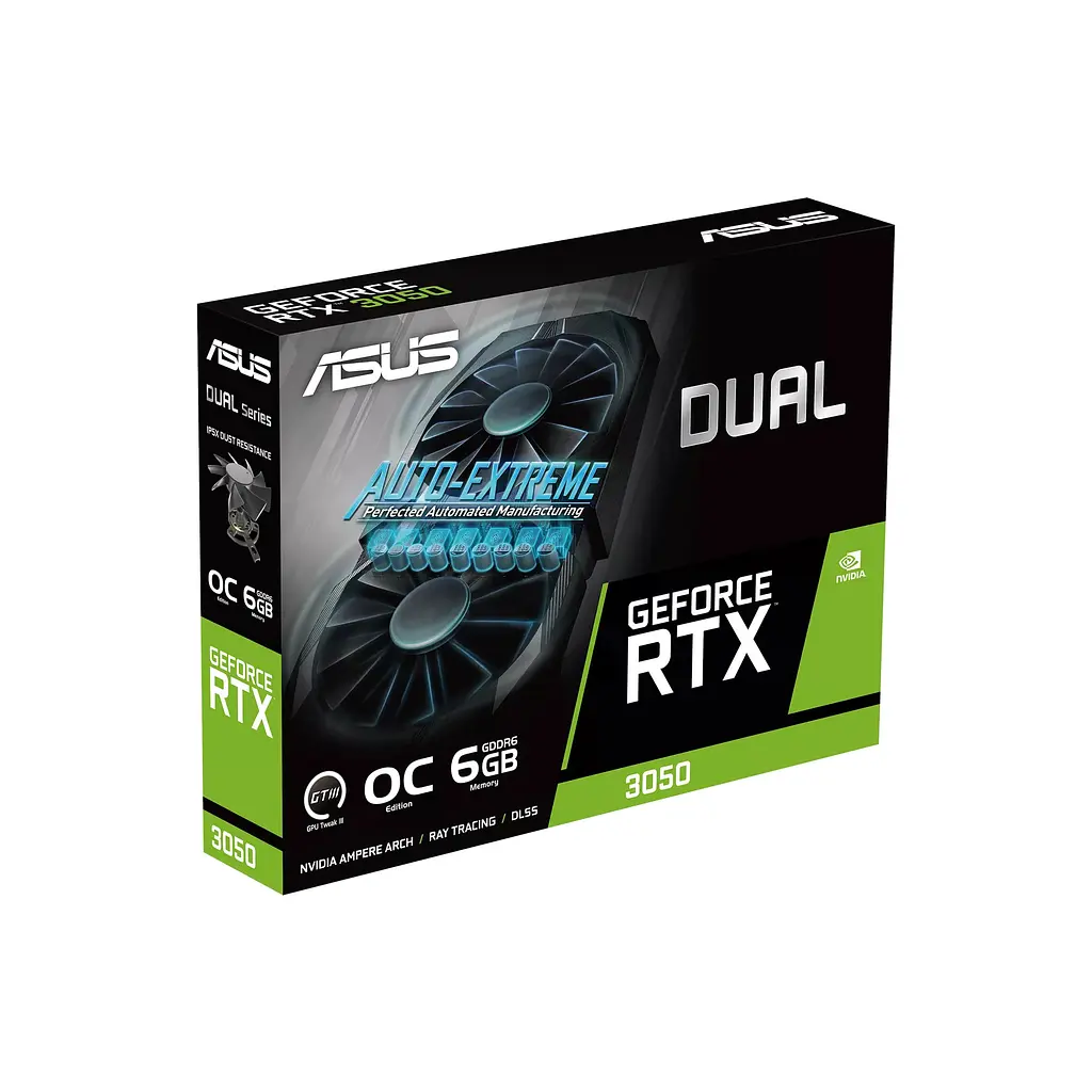 Відеокарта GeForce RTX 3050 6GB GDDR6 Asus teh0025085 - фото 9