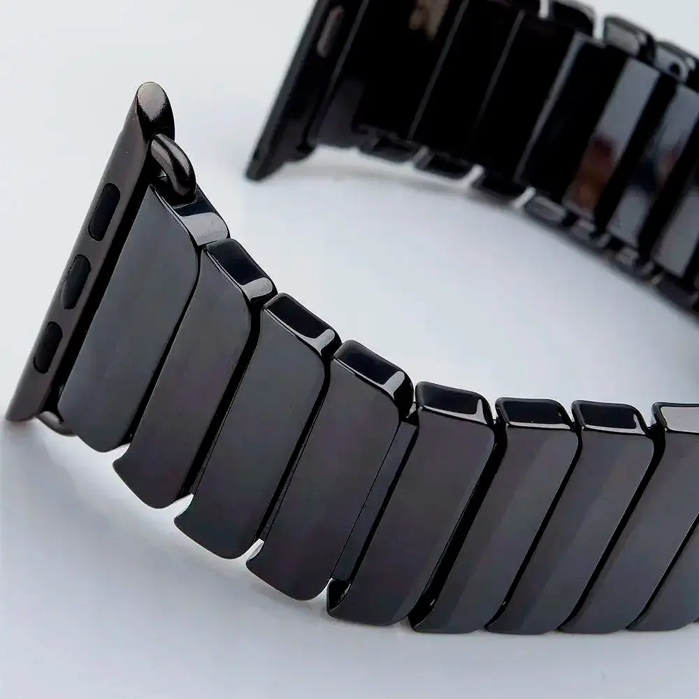 Ремінець PRC для Apple Watch 41/40/38mm Ceramic Black [88451] - фото 4