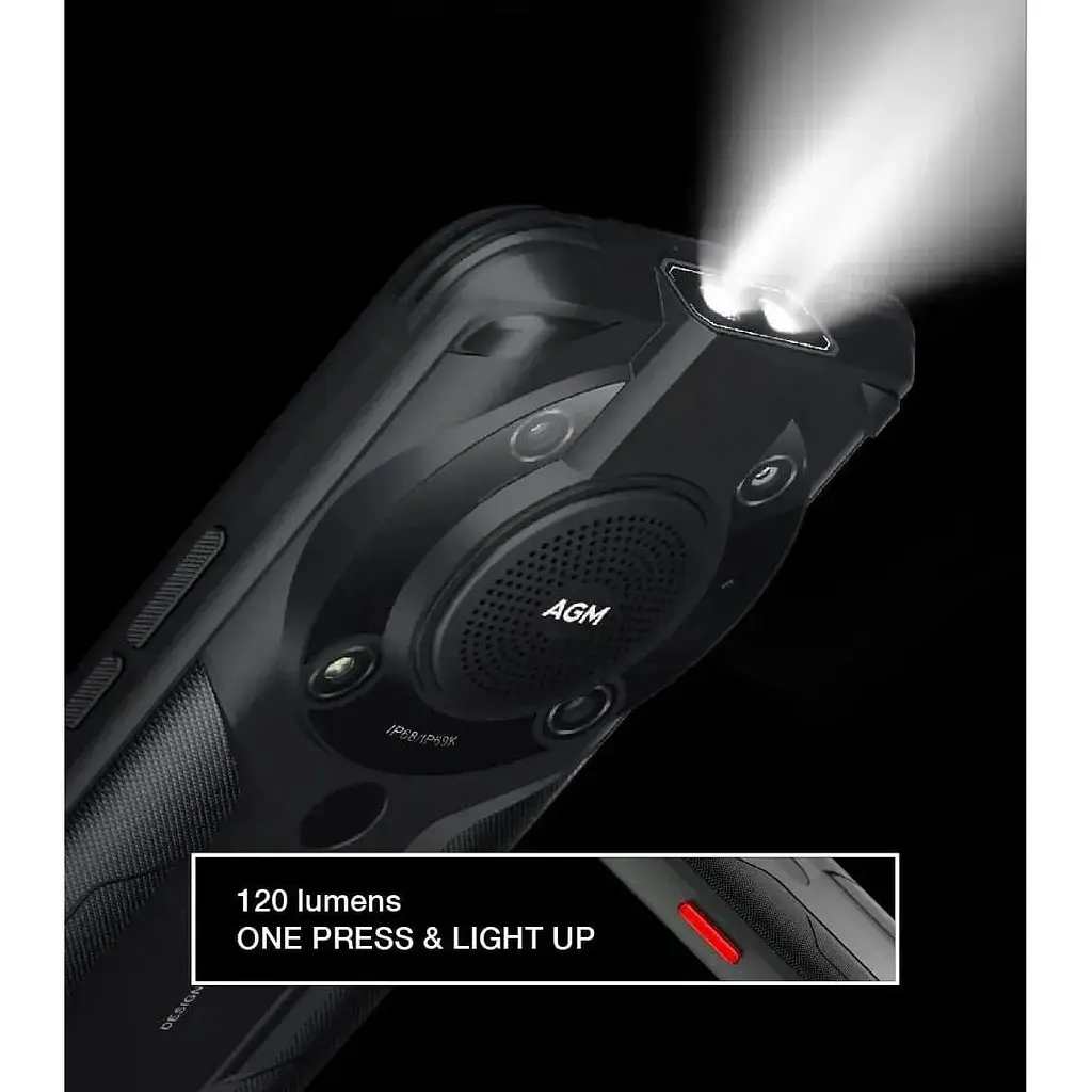 Смартфон AGM Glory G1 8/256GB черный - фото 9