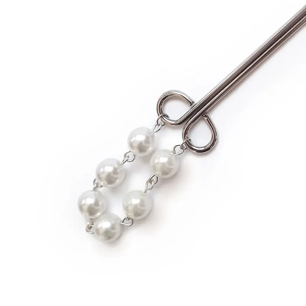 Затискач для клітора Art of Sex - Clit Clamp Royal Pearls - фото 3
