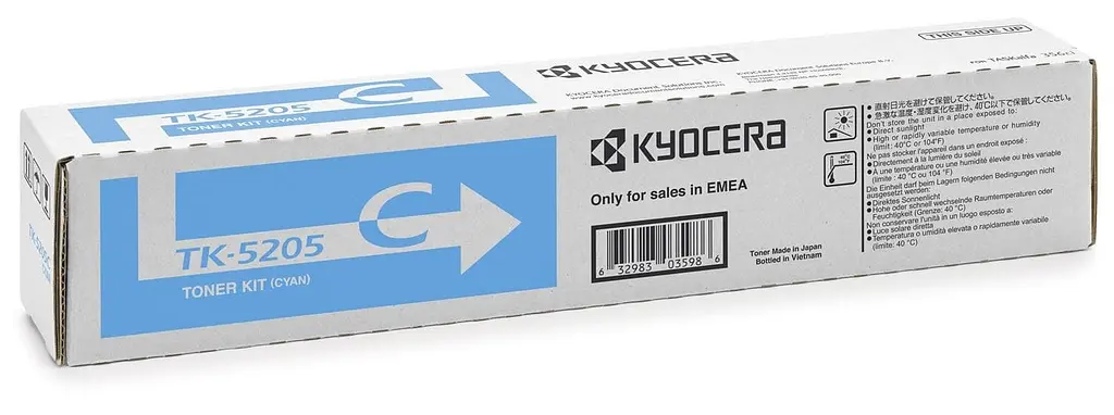 Картридж Kyocera TK-5205C (1T02R5CNL0) Cyan (6565122) - фото 2