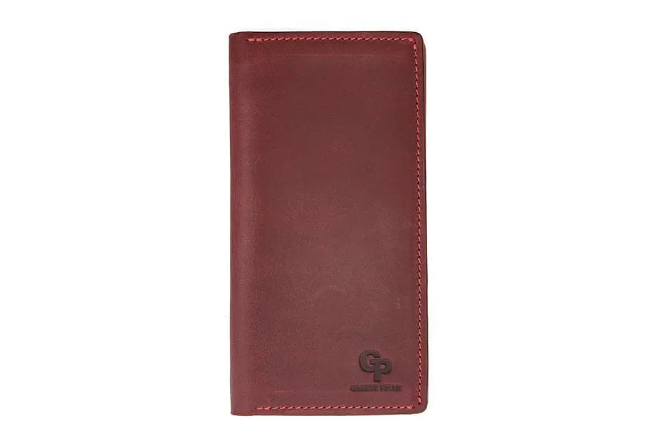 Портмоне Сinturino, бордо GRANDE PELLE 19х10х1.5 см acs0032233