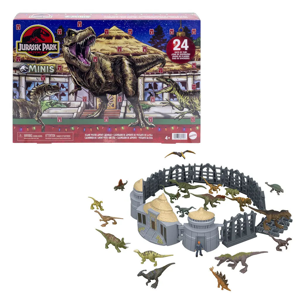 Адвент-календар Jurassic World Світ Юрського періоду 24 сюрпризи (JLD23) - фото 8