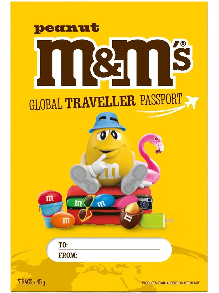 Драже M&M's Peanut Passport 7 x 45г - фото 2