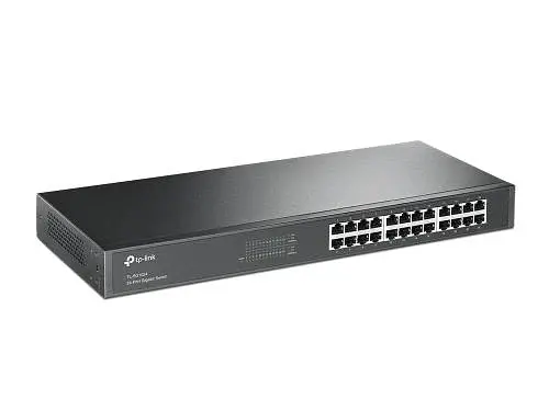 Комутатор TL-SG1024, 24x100/1000 Mb/s, металевий корпус, некерований TP-Link teh0028226 - фото 2