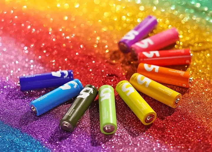 Батарейка ZMI Alkaline Battery ZI5 Rainbow AA 40 шт. - фото 5