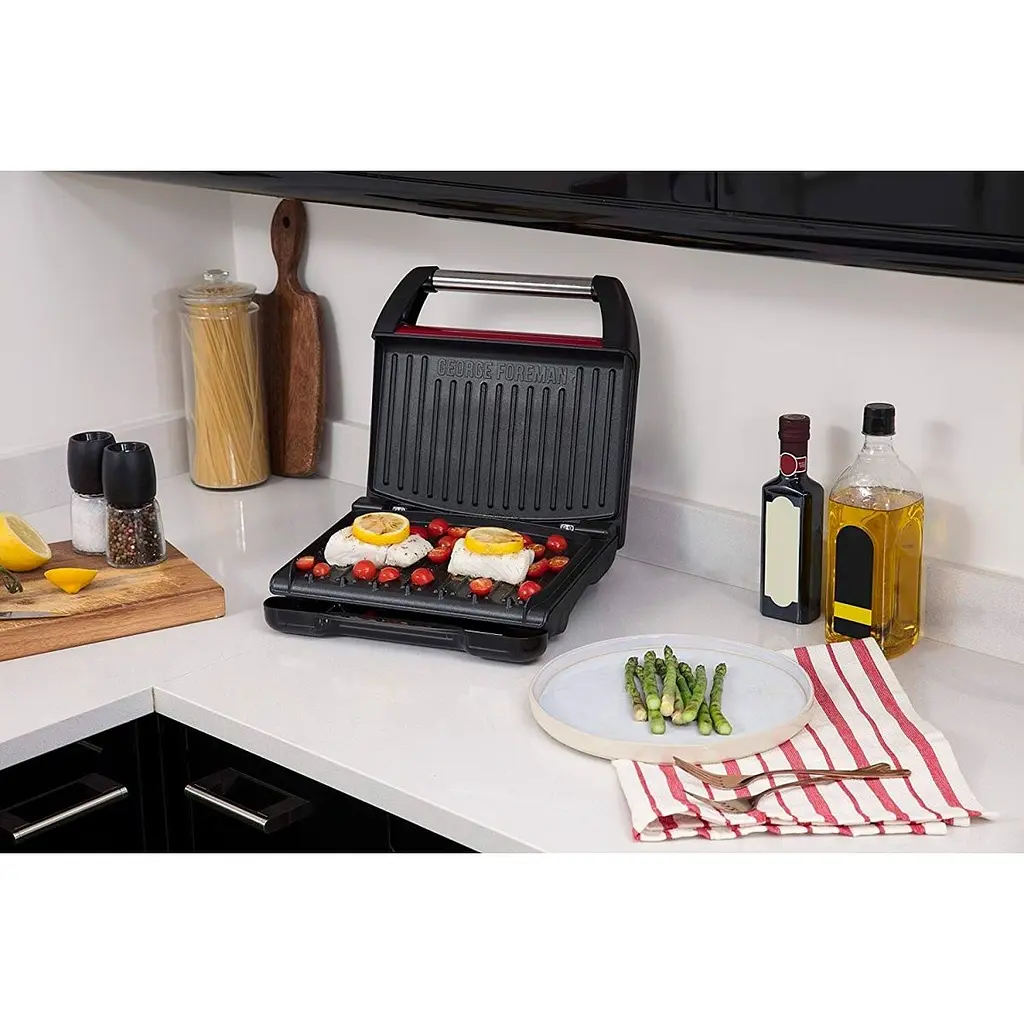 Електрогриль George Foreman Family Steel Grill Red (25040-56) [120491] - фото 8