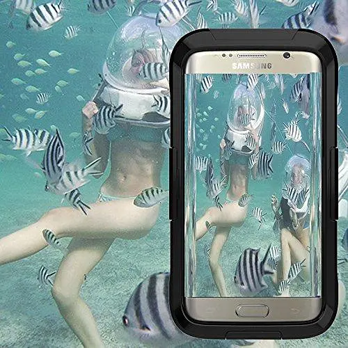 Підводний чохол аквабокс PRIMO для Samsung S7 Edge Black - фото 4