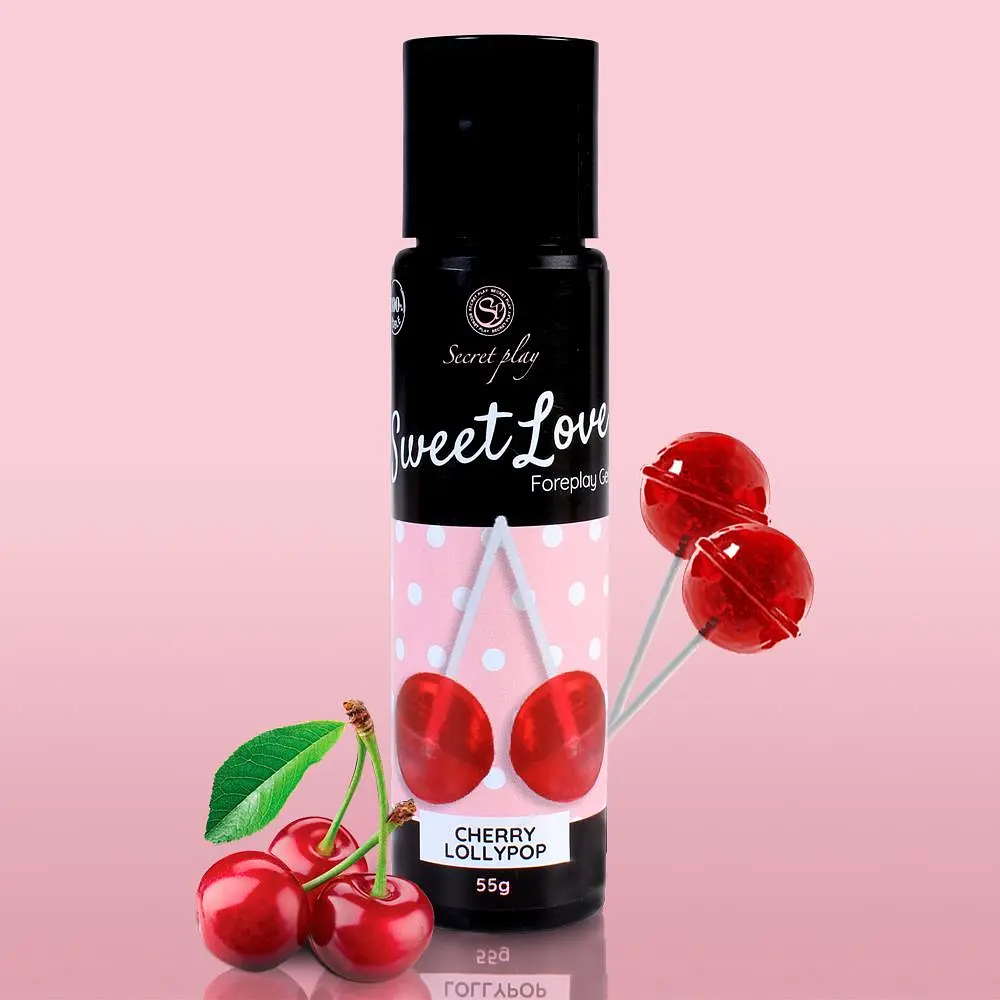 Гель на водній основі Secret Play Foreplay Gel Sweet Love вишня 55 мл - фото 3