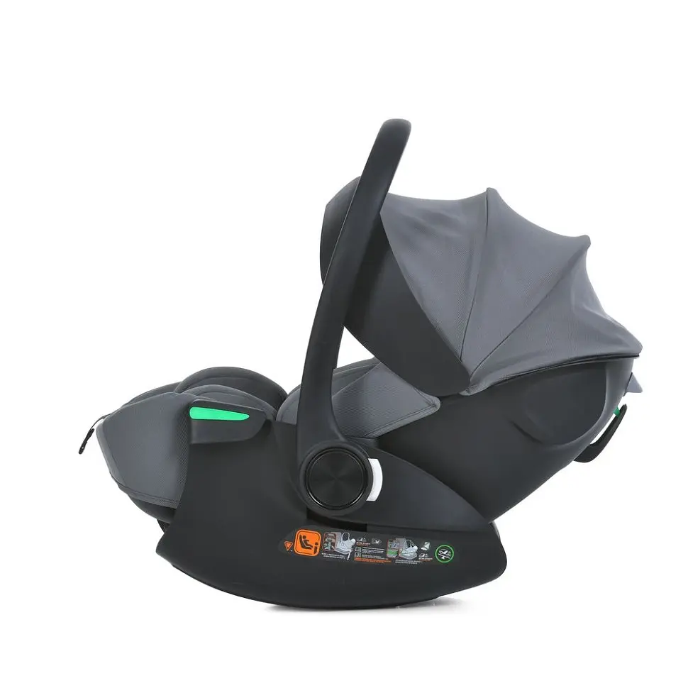 Автокрісло дитяче i-FLOW ME 1198 Gray - фото 5