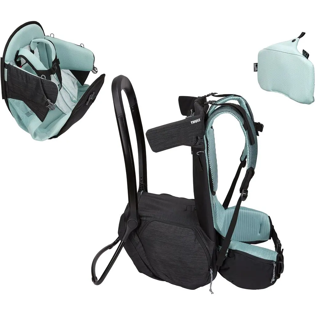 Рюкзак-переноска Thule Sapling Child Carrier (Black) (TH 3204538) - фото 11
