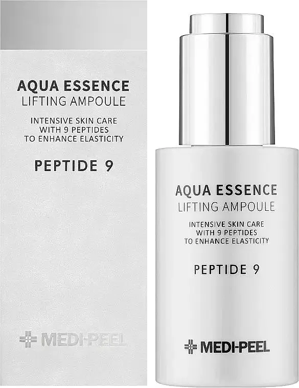 Омолоджувальна сироватка для обличчя з пептидами 50 мл Medi Peel Peptide 9 Aqua Essence Lifting Ampoule