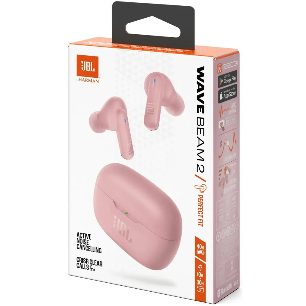 Навушники JBL Wave Beam 2 Pink (JBLWBEAM2PIK) - фото 11