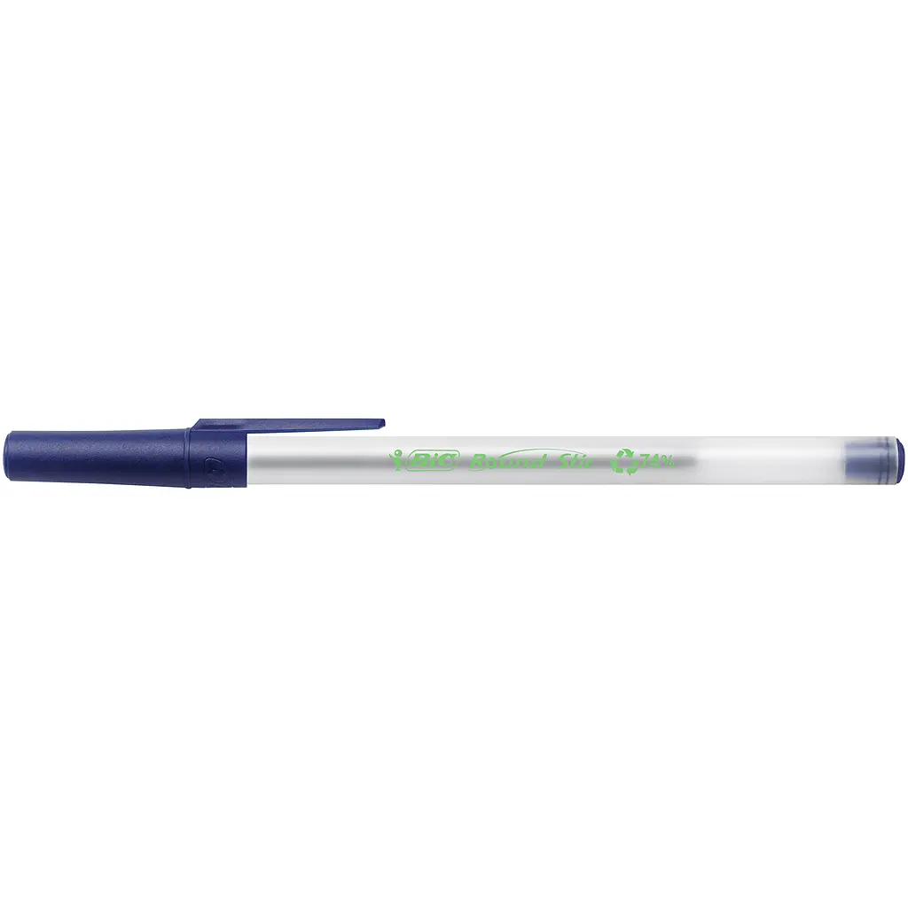 Ручка кулькова BIC Round Stic ECOlutions, 0,36 мм, синій, 1 шт. (948727) - фото 3