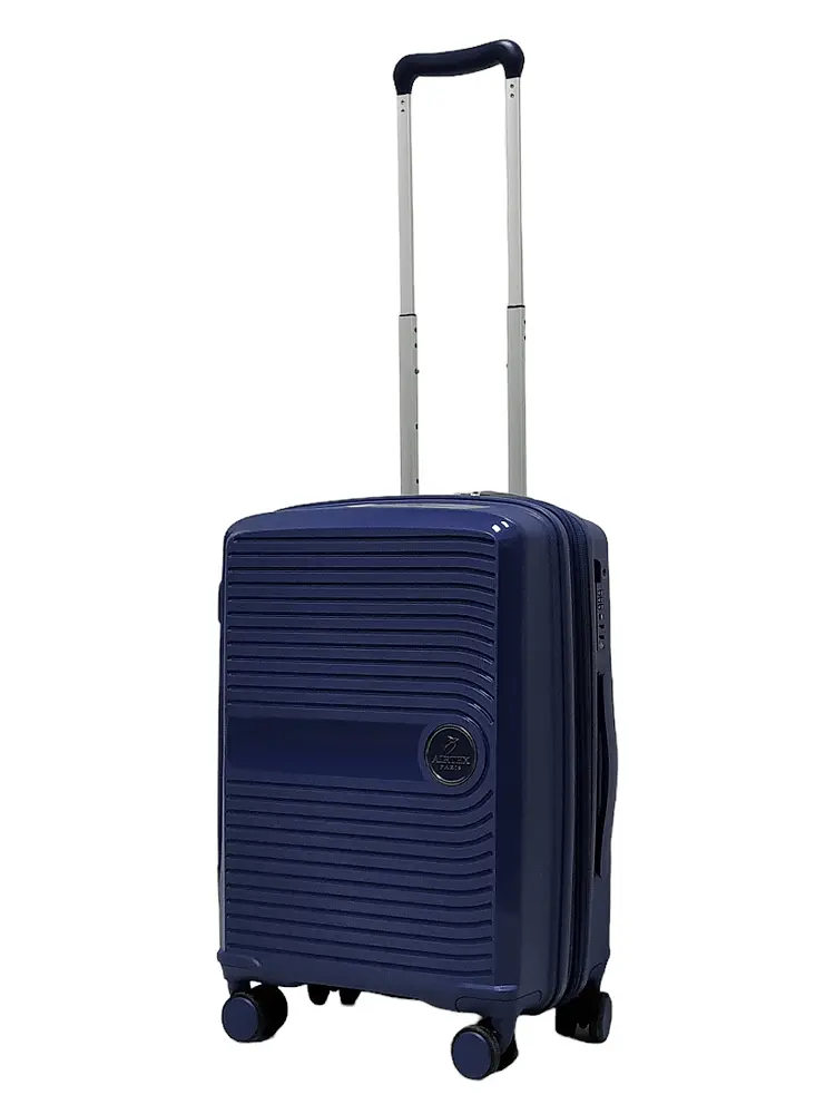 Валіза маленька S поліпропілен Airtex 223 58×40×22см 38л Темно-синій - фото 2
