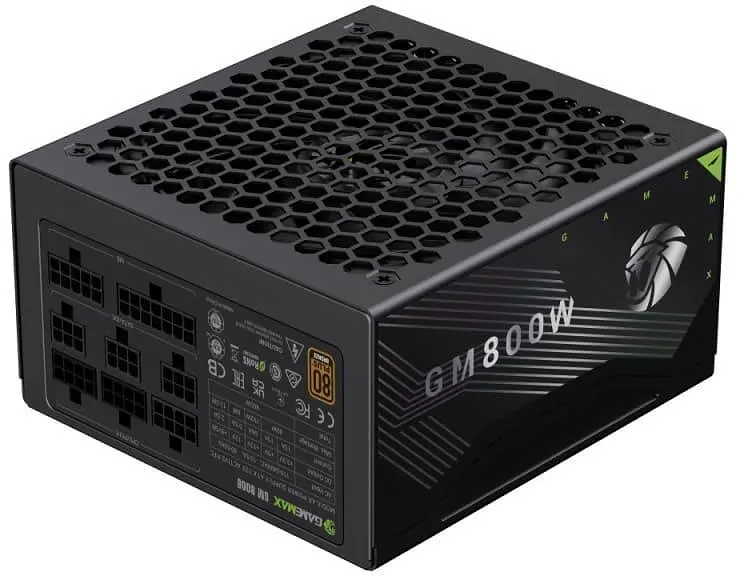 Блок живлення GameMax GM 800B 800W 80+ Bronze (GM 800B Fully-modular New) (GM 800B Fully-modular New) - фото 2