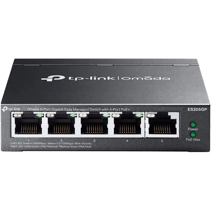 Коммутатор TP-Link ES205GP (ES205GP) - фото 2