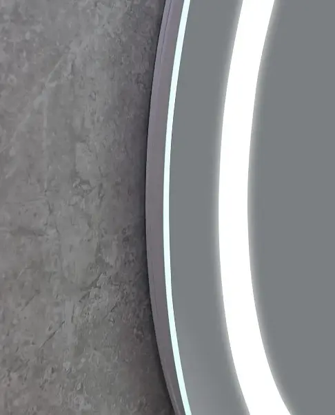 Дзеркало Mixxus Plain MC02-60 (годинник, LED-підсвічування, антизапотівання) (MI6012) - фото 3