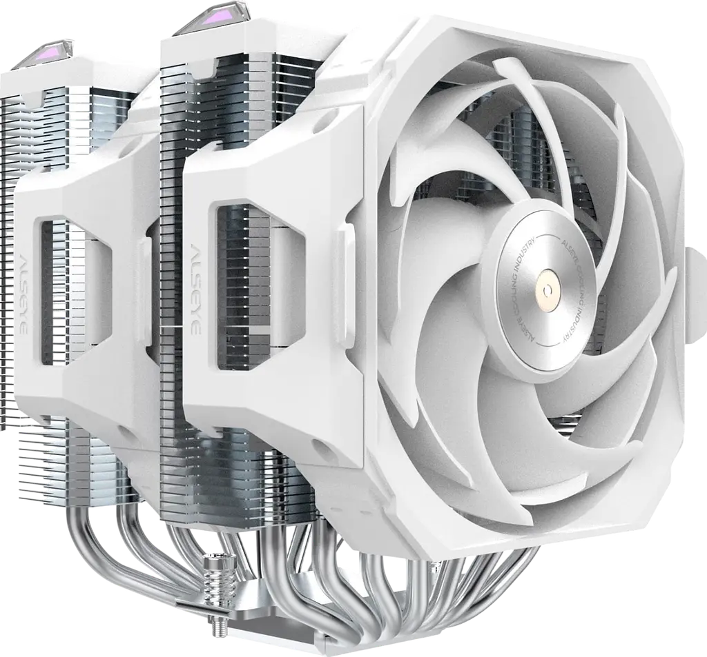 Повітряне охолодження Alseye W700-W ARGB White (AS.01.08.0016) - фото 4