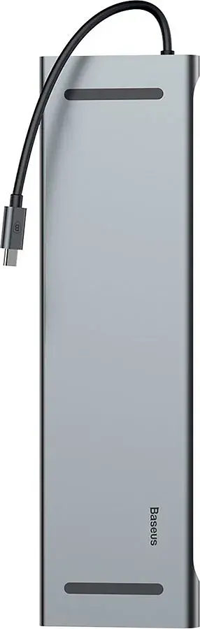 USB-хаб Baseus Enjoyment Series Type-C Notebook HUB Adapter CATSX-F0G Grey - фото 2
