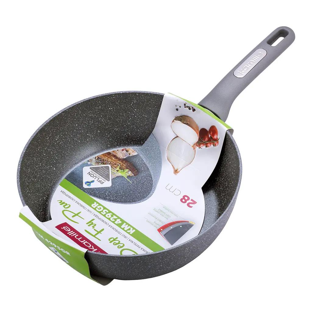 Сковорода WOK Kamille KM-4295GR 28 см