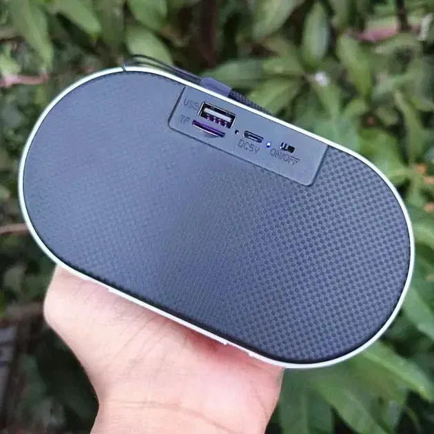 Бездротова Bluetooth колонка SPS L-003 BT портативна з RGB підсвіткою та слотом TF - фото 5