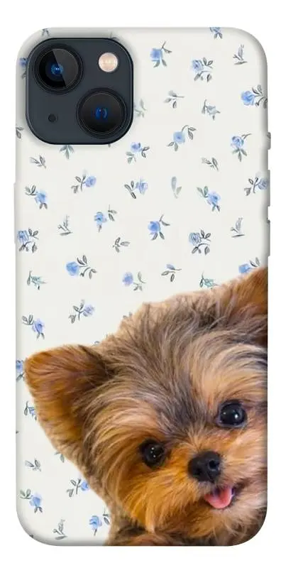 TPU чохол Demsky Cute Yorkie для Apple iPhone 13 (6.1")