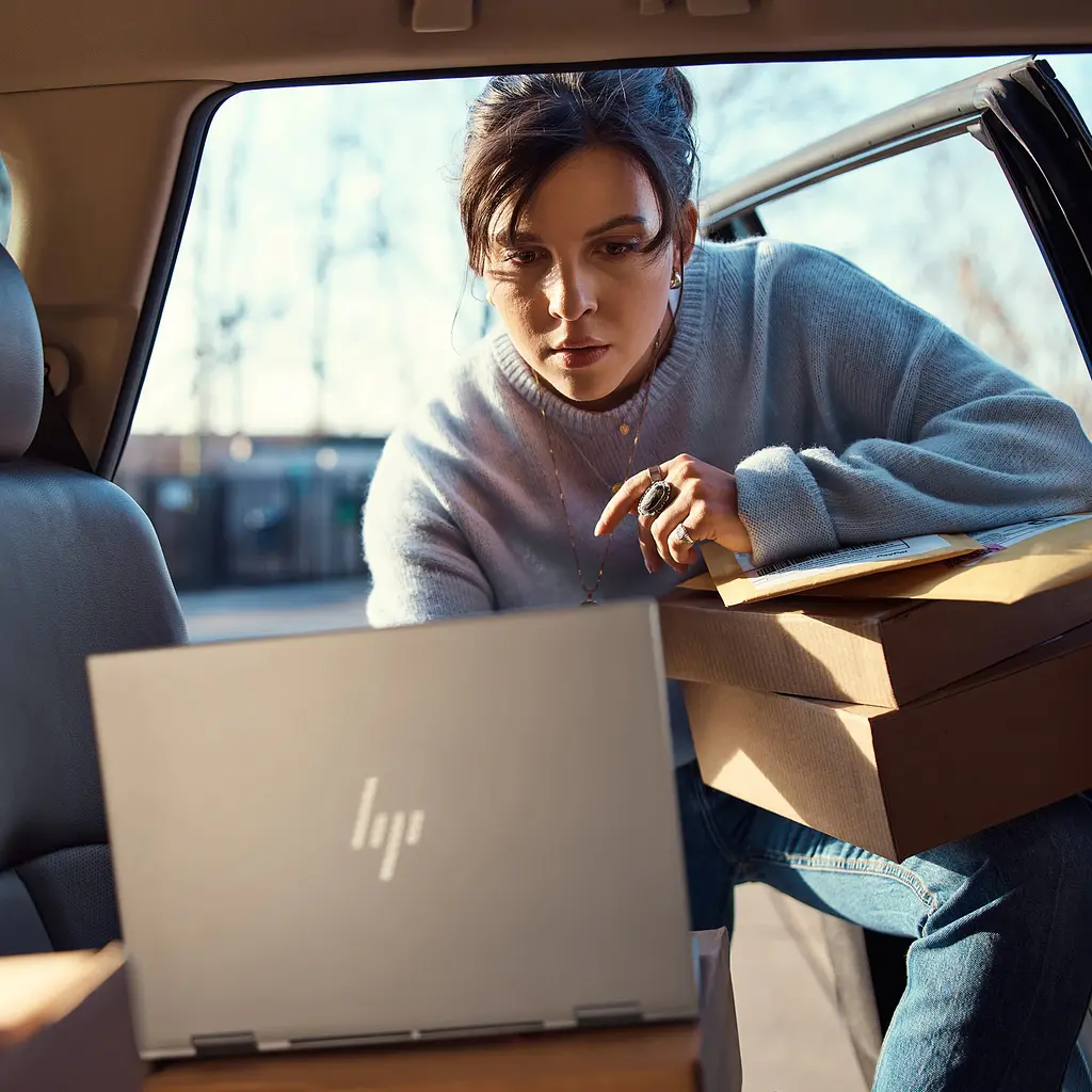 Ноутбук HP ENVY x360 13-bf0007ua 13.3' WUXGA IPS Touch, Intel i5-1230U, 8GB, F512GB, UMA, Win11, сріблястий (7X8D6EA) - фото 2