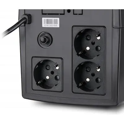 Пристрій безперебійного живлення Vinga LED 1500VA plastic case (VPE-1500P) - фото 8