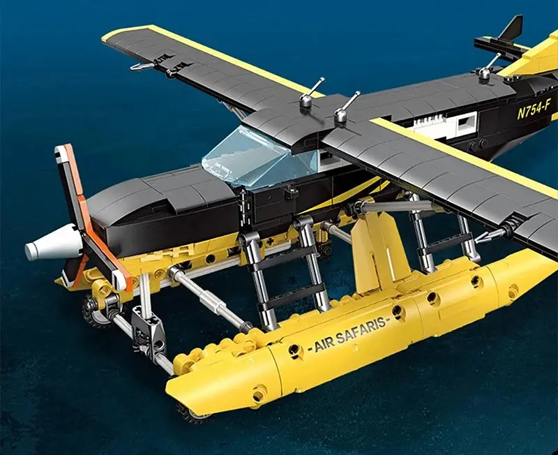 Конструктор Желтый Самолет 739 элементов - фото 3